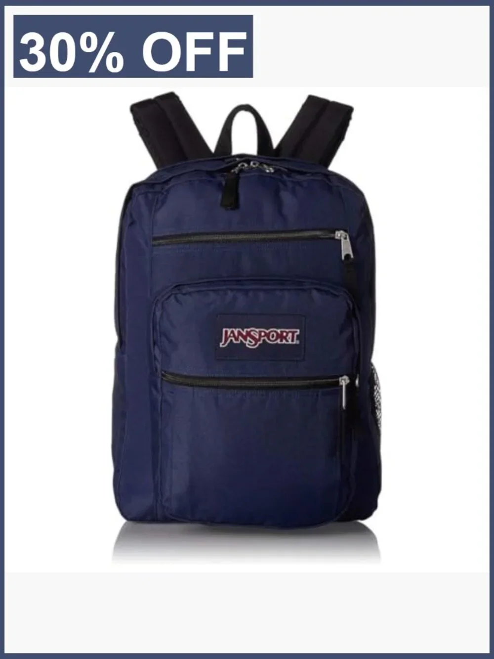 Large 34L Nylon Backpack Lightweight High School Daypack